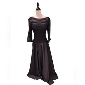 Elegant Black Evening Dress